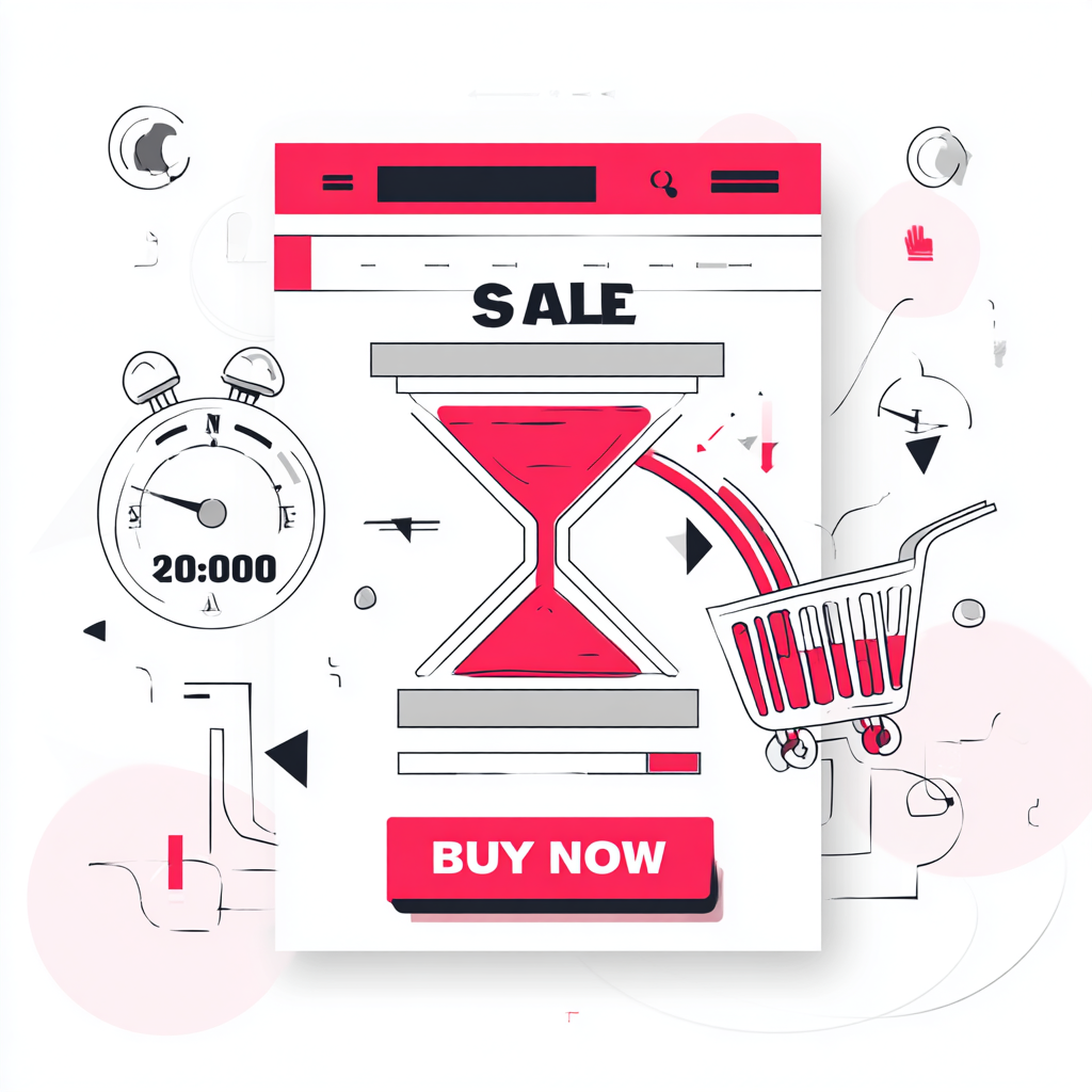 heniekd 46903 sales page concept illustration large red buy n 4f736487 39fe 4e87 b2e5 e3419c327aca 2